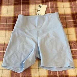 Willow Women's Sky Blue Bike Shorts Medium